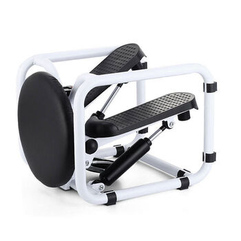 Stepper machine, small sports fitness equipment, pedaling mountain climbing machine, black stepper machine, no gift