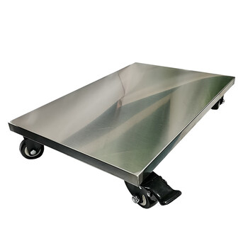 Xiaobaiya factory direct sales hollow stainless steel turtle car plastic frame electrostatic box turnover car flat cart can be customized style 1