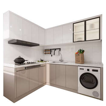 Yusenyi cabinet l-shaped u-shaped kitchen furniture integrated custom-made small apartment public housing quartz stone countertop integrated cabinet 88 deduct 200 1 meter