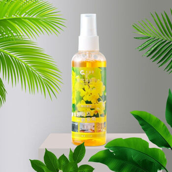 Shantou lincun household deodorizing artifact air freshener for bedrooms and cars, 1 bottle, osmanthus flavor 120 ml