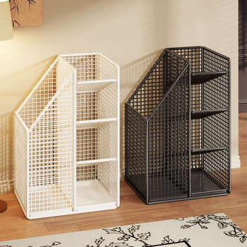 Fantasy umbrella storage rack doorway umbrella rack storage bucket umbrella rack hotel lobby drainage rack black