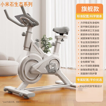 Xiaomi stone spinning indoor ultra-quiet gym bicycle exercise bicycle home fitness equipment all-inclusive safety flywheel (flagship model)