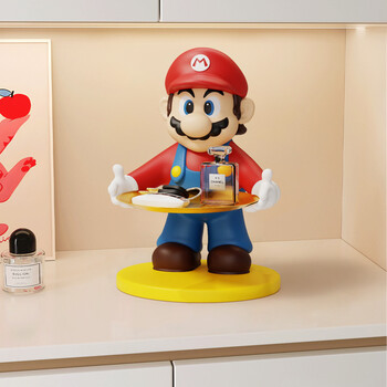 Pupan mario key storage porch ornaments creative tray storage rack tv cabinet decoration entry door housewarming gift school uniform xiaoxin tiaotiao porch storage + bracket yyc5392