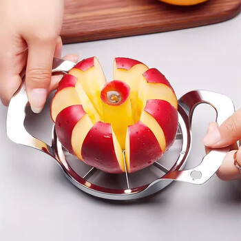 Wing fantasy 304 stainless steel apple corer slicing and dicing fruit orange household divider melon cutter upgraded stainless steel apple slicing tool + 1