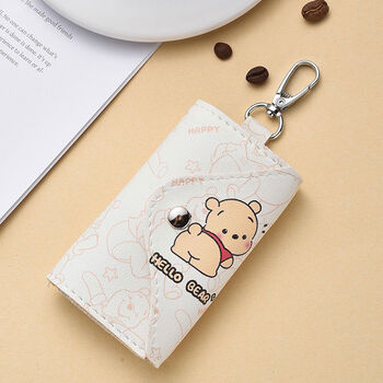 M ji maimai new key storage bag versatile pendant bag accessories portable hanging buckle anti-lost key key bag pooh key bag