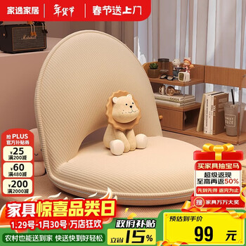 Jiayi lazy sofa tatami folding seat bed back chair floor cushion bedroom balcony bay window sofa chair