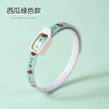 Shantou lincun dog and cat insect repellent collar anti-flea pet special traction harness harness for cats and kittens watermelon green model s size length 32cm