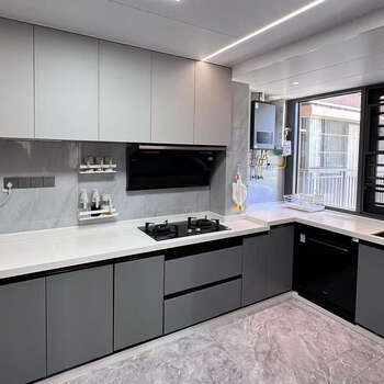 Jie yun mao cabinets integrated kitchen cabinets lushuihe stove countertops integrated cabinets wall cabinets customized customized cabinets come to your door to make an appointment for measurement one linear meter