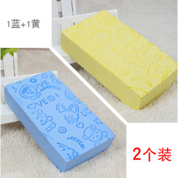 Shantou lincun children's bath artifact baby baby adult back rub sponge household powerful gray remover blue one yellow