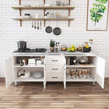 Oii home kitchen cabinets and stove combination cabinets