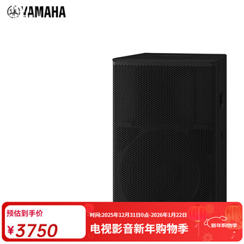 Yamaha (yamaha) chr10 home ktv singing complete equipment karaoke karaoke machine audio 10-inch set professional karaoke home stage performance speakers conference training hanging chr12 one