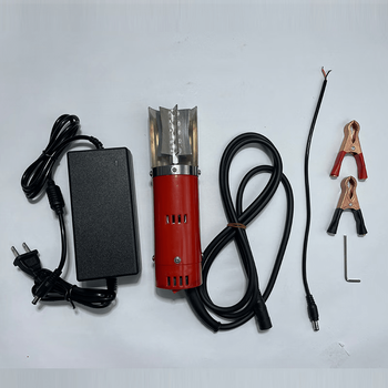 Qiaobolai electric sugar cane scraper peeling machine sugar cane knife sugar cane peeling knife, fruit knife upgraded version red whole machine red red whole machine red shell