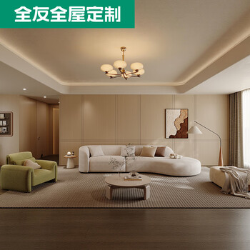 Quanyou (quanu) whole house customized home bedroom wardrobe cloakroom entrance cabinet tv cabinet sideboard kasuga island ecological board 799/ (the specific amount is subject to the design plan, consult customer service)