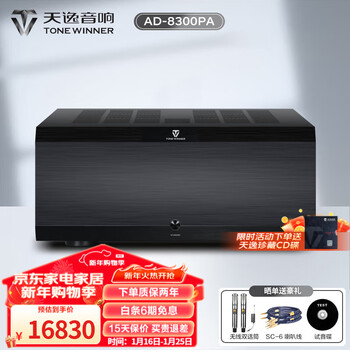 Tianyi (winner) ad-8300pa pure post-stage 11-channel independent output high-power home theater amplifier ad-8300pa