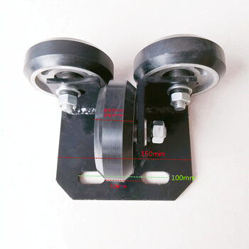 Yaowanxi elevator roller guide shoe guide shoe wheel 50 toshiba mitsubishi passenger elevator utility ladder villa ladder dining ladder high-speed guide shoe complete set of roller guide shoe