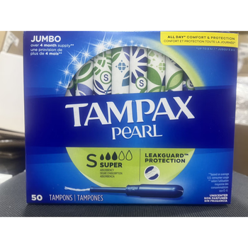 Tampax unscented tampons 96 count regularsuper super high flow 50 count others