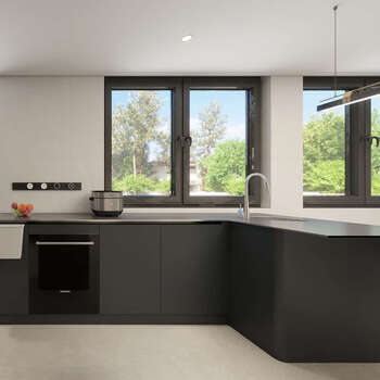 Yusenyi integrated kitchen cabinets, countertops, sideboards, wine cabinets, renovation and renovation for home use, professional designer docking