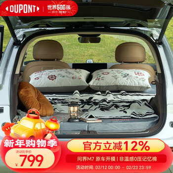 Dupont (du pont) wenjie m7 special car mattress memory foam suv car back seat self-driving travel camping sleeping mat aito wenjie m7 24/25 model