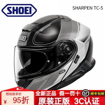 Shoei open-face helmet new neotec 3rd generation dual-lens motorcycle helmet high-definition anti-fog motorcycle helmet fiberglass sharpen-tc-5 brand new imported-m (56cm-57cm)