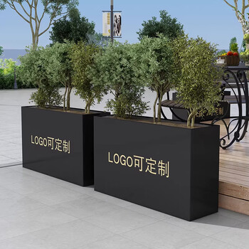Customized wrought iron outdoor flower boxes, stainless steel flower pots, finished flower stands, mobile flower beds, combined flower troughs, commercial street flower ponds, styles, colors, logos and other customizations. the manufacturer supports customization of styles, sizes, colors, etc.