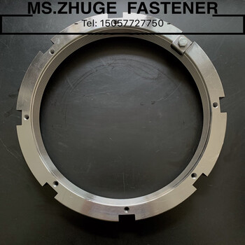 Hua nan jade hm3044 3048 3052 3056 3060 3068 trapezoidal thread locking round nut jb/zq4759 hm3148--tr240*4 heavy type