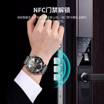 Sohao smart watch, ultra-thin spherical high-definition large-screen bluetooth call, blood pressure, heart rate, sports bracelet, huawei applicable smart ring, bluetooth headset, black ultra-thin frameless big-name design, 46mm dial