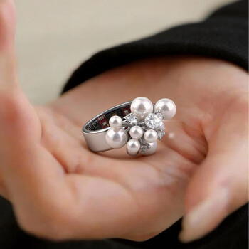2026 new female smart ring, good-looking couple gift, pedometer, exercise, heart rate, blood oxygen, sleep monitoring, xiputuo smart ring, pearl dumpling, no. 8 inner diameter 18.1mm