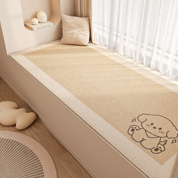Nazifang bay window mat, light luxury and high-end feeling, thickened window sill mat, 2026 new style, universal for all seasons, cute balcony seat for master bedroom, velvet wangbao (three-proof suede, upgraded silicone bottom) 60cm*160cm