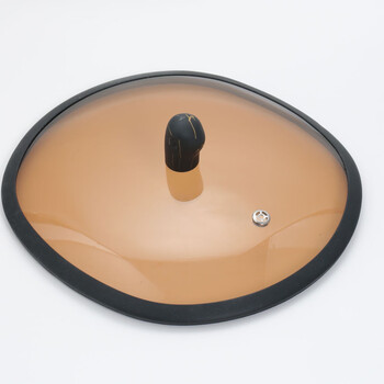 Eurod dragon turtle pot accessories explosion-proof glass pot lid 32cm