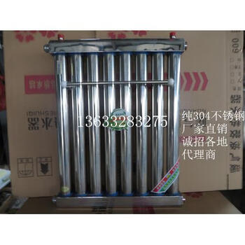 Grade 304 stainless steel heat exchanger radiator exchanger radiator water heater overheating floor heating 12 columns 0mm