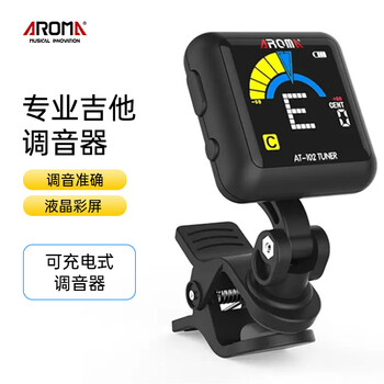 Aroma guitar tuner acoustic guitar ukulele classical electronic tuner tuner at-102 black