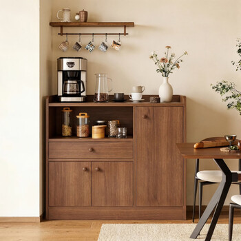 Ouyilang sideboard tea cabinet locker living room office wall corner cabinet storage small standing cabinet tea cabinet storage rack