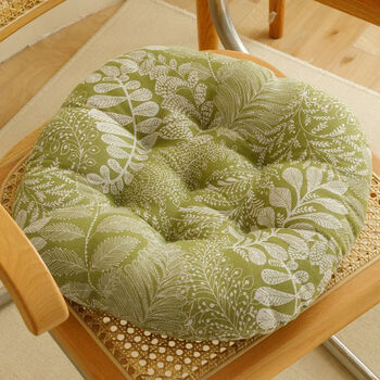 Fancychic large cushion large futon bay window cushion japanese tatami sitting floor cushion reliable thickened cotton linen model round - full of spring diameter 40cm