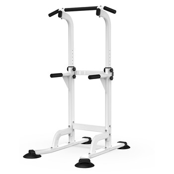 Zheng xin horizontal bar indoor pull-up device household single bar parallel bar adult and children multifunctional fitness equipment 4001f white (adjustable to 2.1 meters)