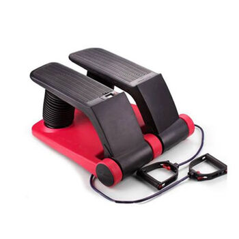 Meibosen multifunctional air stepper home air sound mini fitness sports installation-free mountain climber with pull rope pedal stepper + pull rope