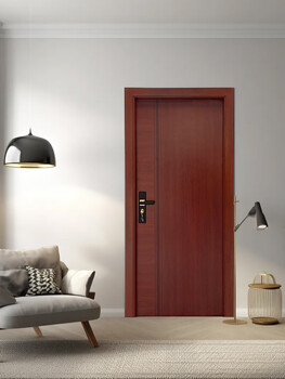 Simple and versatile new chinese-style home bedroom door, indoor door, anti-wooden door, soundproof, environmentally friendly, insect-proof and ant-proof, self-built apartment, hot-selling model 1022a8820513, inner opening left lock with five