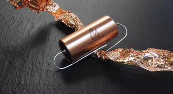 British audio note copper foil oil-immersed capacitor is exquisite, elegant, rich and delicate 10uf 300v