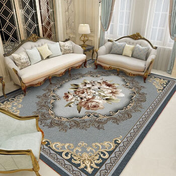 Sailotouan european living room carpet modern simple sofa coffee table mat home bedroom room full carpet european style 04 width 180x length 280cm