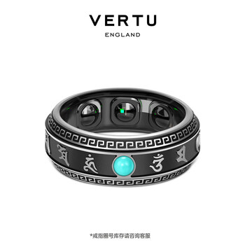 Vertu 618 early purchase vertu metaring new ai crystal smart ring records physical health, sleep and movement monitoring, gifts, wealth and gifts, prajna no. 12