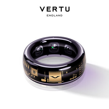 Vertu 618 early purchase vertu metaring new ai crystal smart ring records physical health, sleep and movement monitoring, gifts, wealth and gifts weiye hongtu-amethyst no. 10