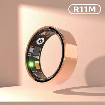 Xzxy smart ring ultra-light and ultra-thin titanium sleep pressure blood oxygen heart rate health and sports monitoring black 7