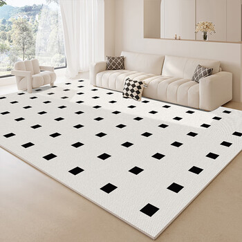 Budis carpet living room bedroom bedside blanket modern light luxury high-grade loop velvet home sofa coffee table mat large area can be customized thickened loop velvet -venus 01 200*300cm