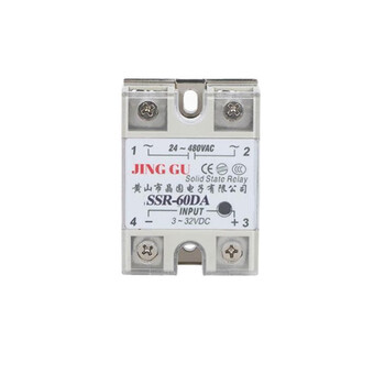 Jinggu electronics single-phase yangming solid state relay dimensions 62*45*23.5 ssr unit ssr-60da 7 days