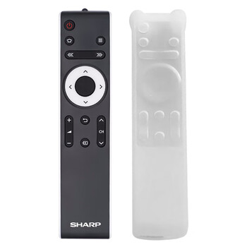 Sharp original tv remote control lcd-45t45a 50tx55a sf460a su460a my63a sharp 232 remote control with silicone cover