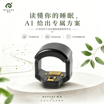 Weipin smart ring black