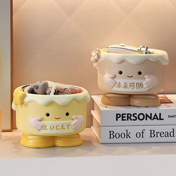 Fan ye's creative entrance ornaments storage indoor shoe cabinet key remote control storage box living room desktop housewarming gift