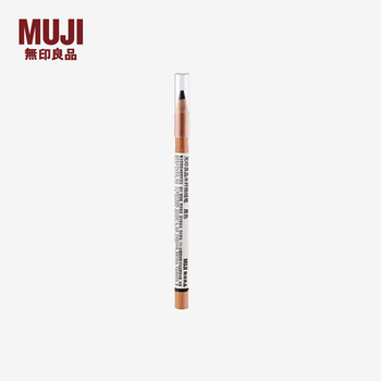 Muji wooden eyeliner natural black 1.6g