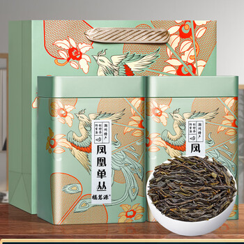 Fumingyuan phoenix dancong oolong tea new duck shit fragrant wudang dancong tea phoenix dancong two cans total 500g