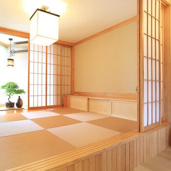 Metso japanese style solid wood tatami floor bed wardrobe integrated tea room meditation room dormitory yoga room tatami floor whole house custom payment unit