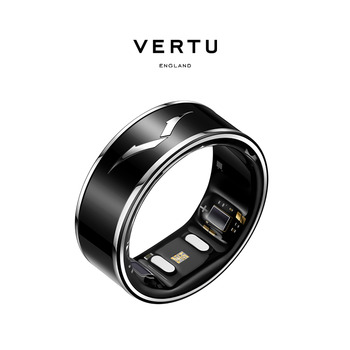 Ve velvety soiovertu ai smart ring chinese valentine's day health monitoring diamond ring blood oxygen and heart rate smart ring sleep monitoring gift bluetooth 5atm waterproof ring crystal black (inner ring) no. 14